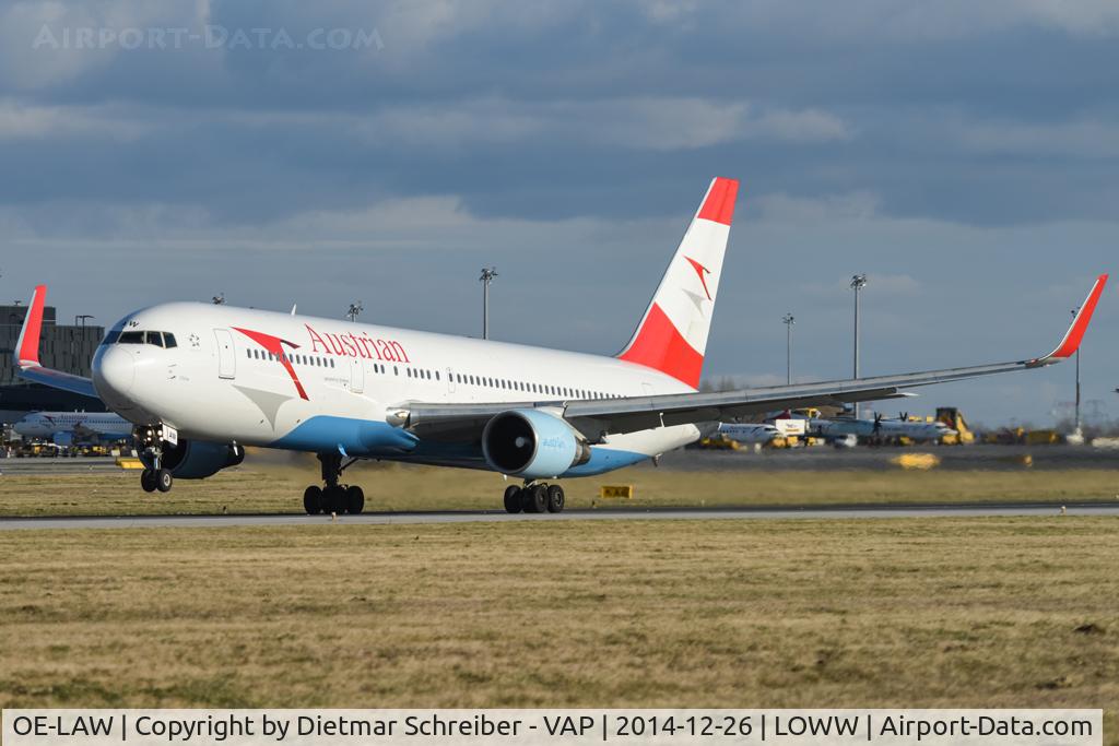 OE-LAW, 1992 Boeing 767-3Z9/ER C/N 26417, Austrian Boeing 767-300