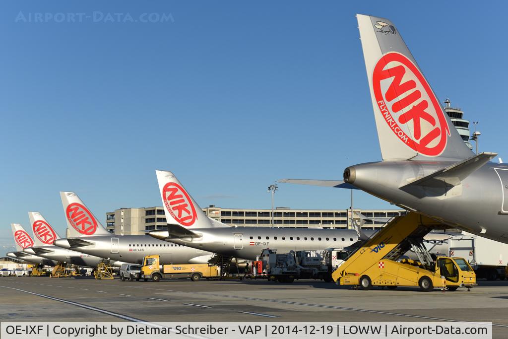 OE-IXF, 2011 Embraer 190LR (ERJ-190-100LR) C/N 19000420, Niki Embraer 190