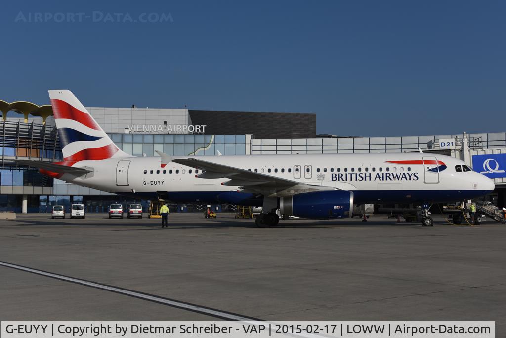 G-EUYY, 2014 Airbus A320-232 C/N 6290, British Airways Airbus 320