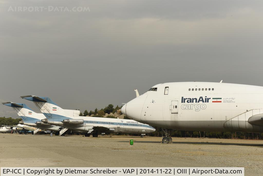 EP-ICC, 1978 Boeing 747-2J9F C/N 21514, Iran Air Boeing 747-200