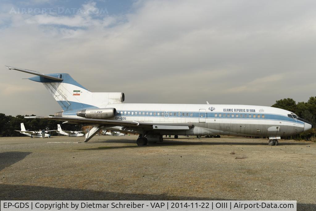 EP-GDS, 1967 Boeing 727-81 C/N 19557, Iran Boeing 727-100