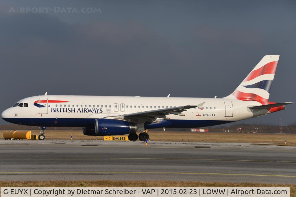 G-EUYX, 2014 Airbus A320-232 C/N 6155, British Airways Airbus 320