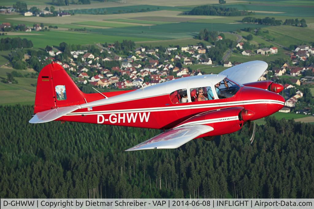 D-GHWW, Piper PA 23-180 C/N Not found D-GHWW, Piper 23