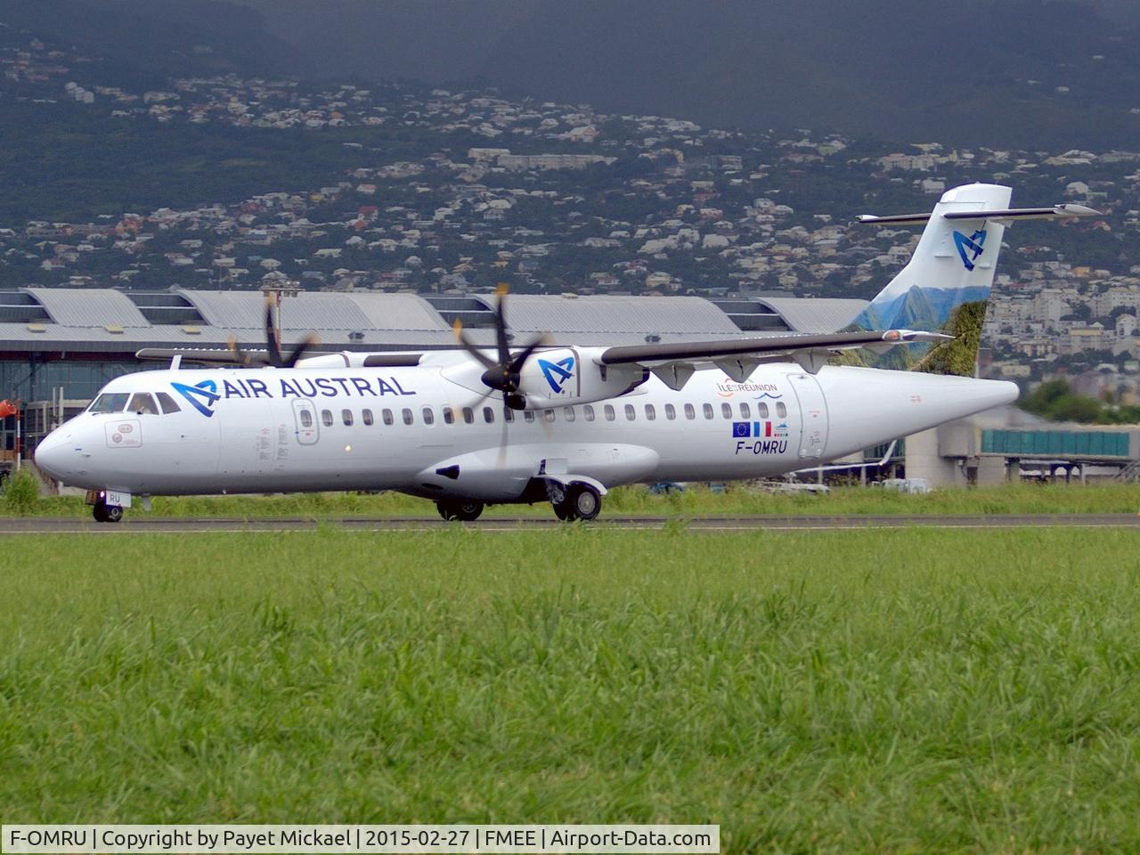 F-OMRU, 2008 ATR 72-212A C/N 855, F-OMRU with new livery