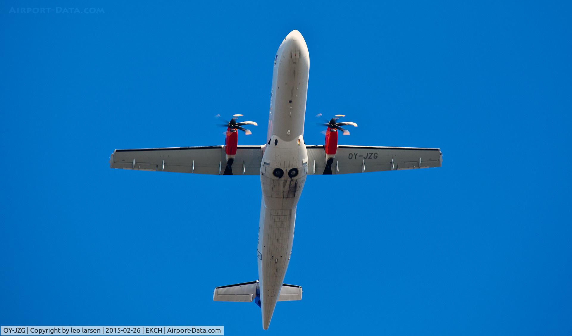 OY-JZG, 2014 ATR 72-600 (72-212A) C/N 1171, Copenhagen Kastrup 26.2.15