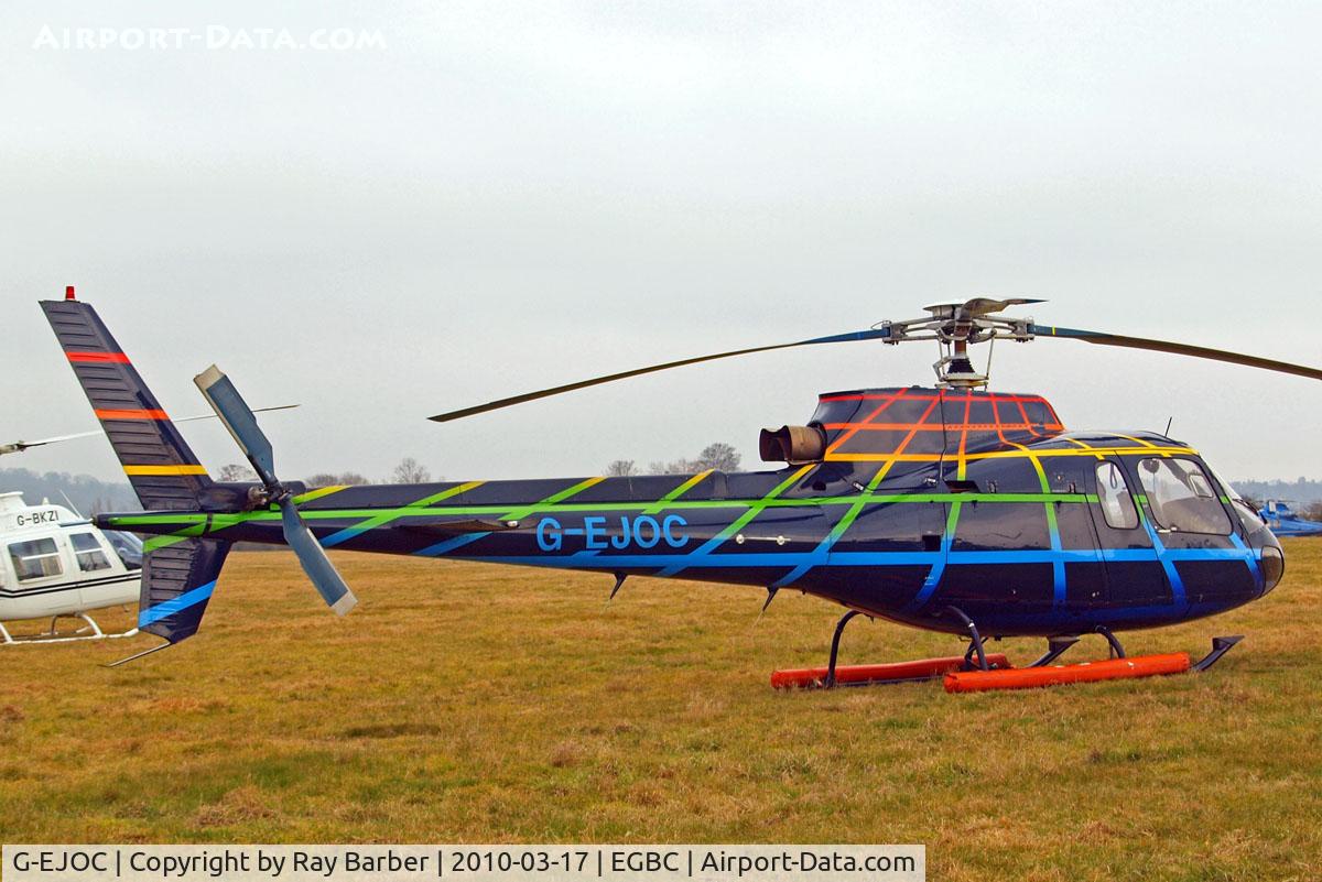 G-EJOC, 1981 Aerospatiale AS-350B Ecureuil C/N 1465, Aerospatiale AS.350B Ecureuil [1465] Cheltenham Racecourse~G 17/03/2010