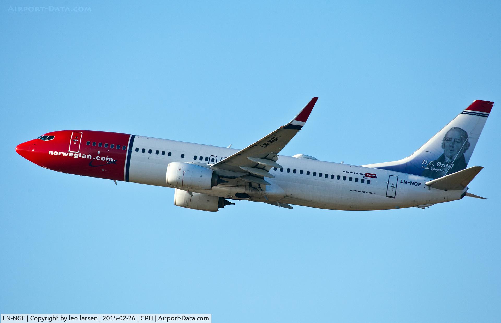 LN-NGF, 2012 Boeing 737-8JP C/N 39017, Copenhagen Kastrup 26.2.15