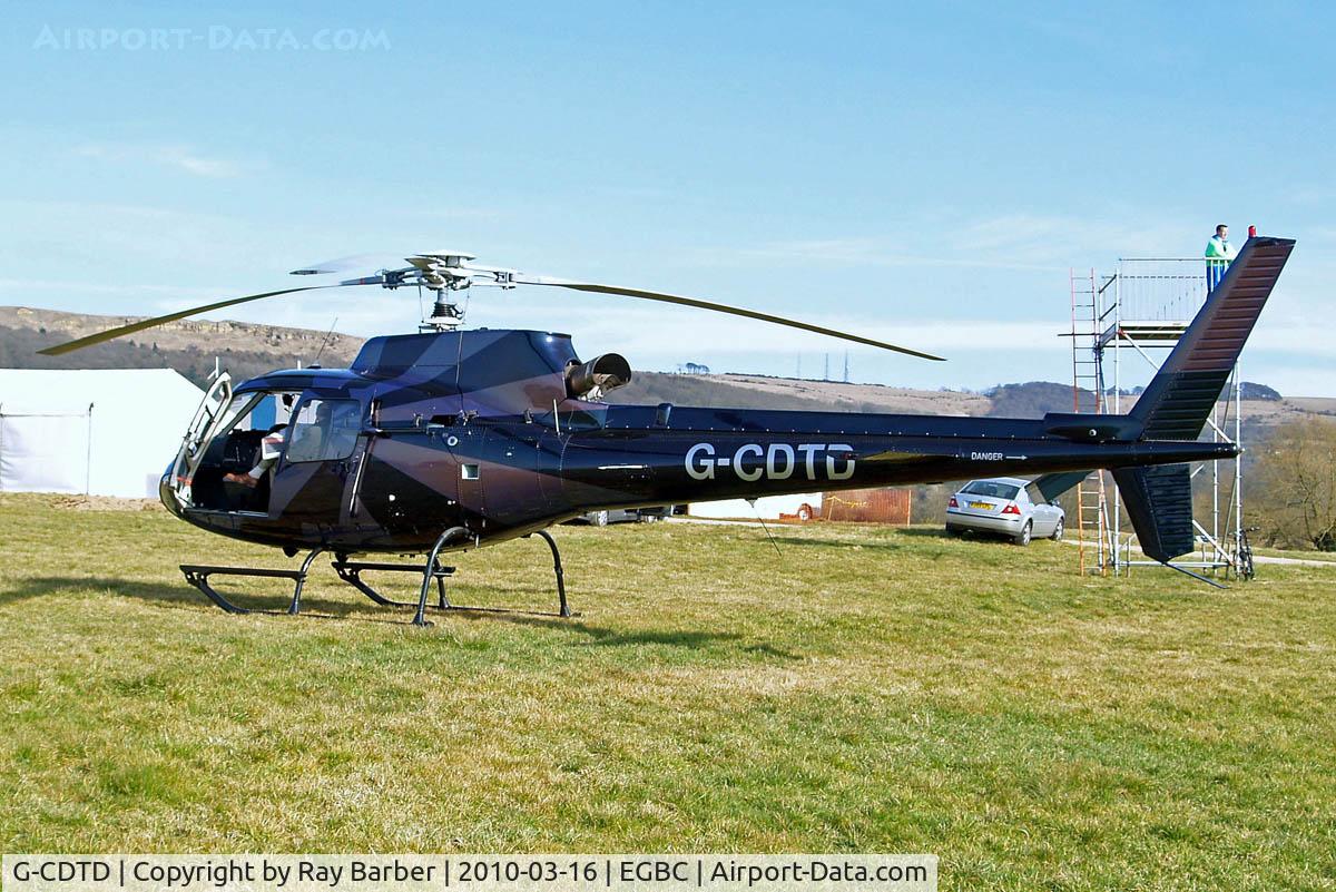 G-CDTD, 2005 Eurocopter AS-350B-2 Ecureuil Ecureuil C/N 9072, Eurocopter AS.350B2 Ecureuil [9072] Cheltenham Racecourse~G 16/03/2010