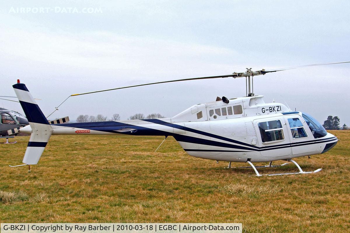 G-BKZI, 1967 Bell 206B JetRanger III C/N 118, Bell 206B Jet Ranger II [118] Cheltenham Racecourse~G 18/03/2010