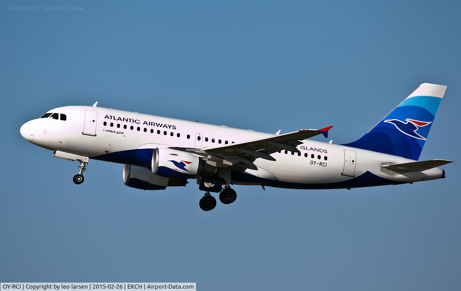 OY-RCI, 2009 Airbus A319-112 C/N 3905, Copenhagen Kastrup 26.2.15
