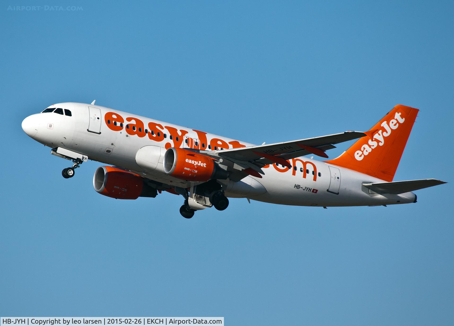 HB-JYH, 2011 Airbus A319-111 C/N 4787, Copenhagen Kastrup 26.2.15
