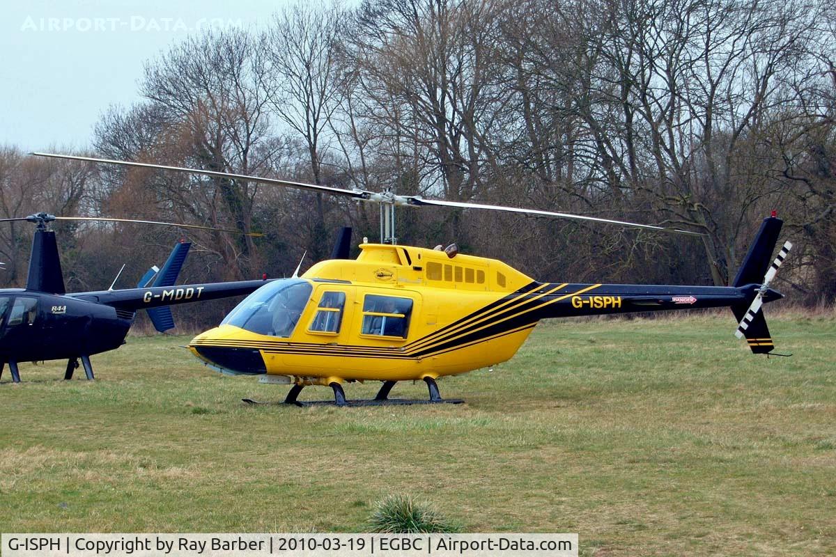 G-ISPH, 1992 Bell 206B JetRanger III C/N 4259, Bell 206B3 Jet Ranger III [4259] Cheltenham Racecourse~G 19/03/2010