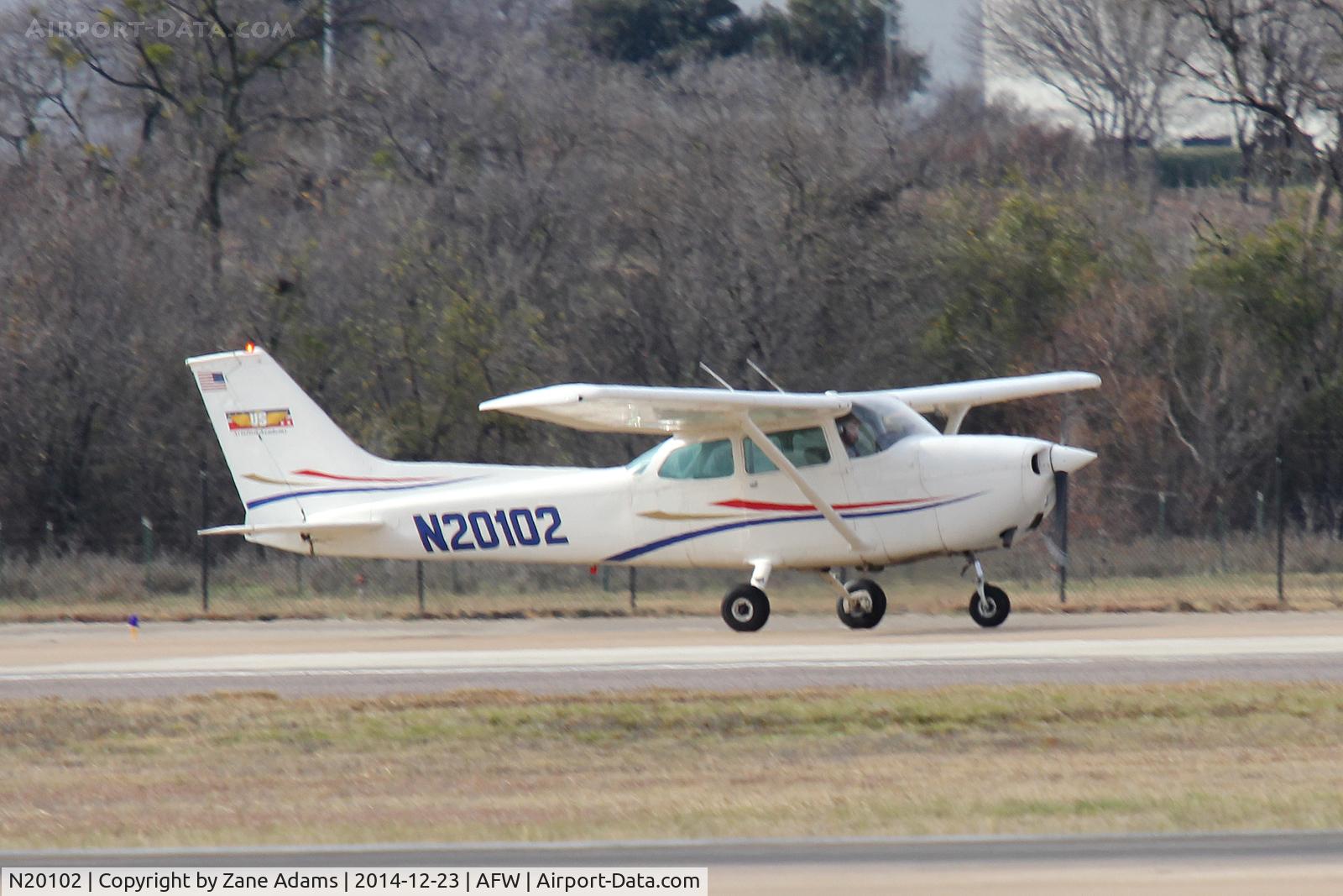 N20102, 1972 Cessna 172M C/N 17261010, At Alliance Airport - Fort Worth, TX