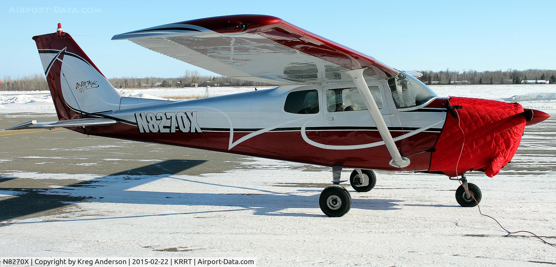 N8270X, 1961 Cessna 172C C/N 17248770, 37th Annual Lions Ski Plane Fly-in and Breakfast