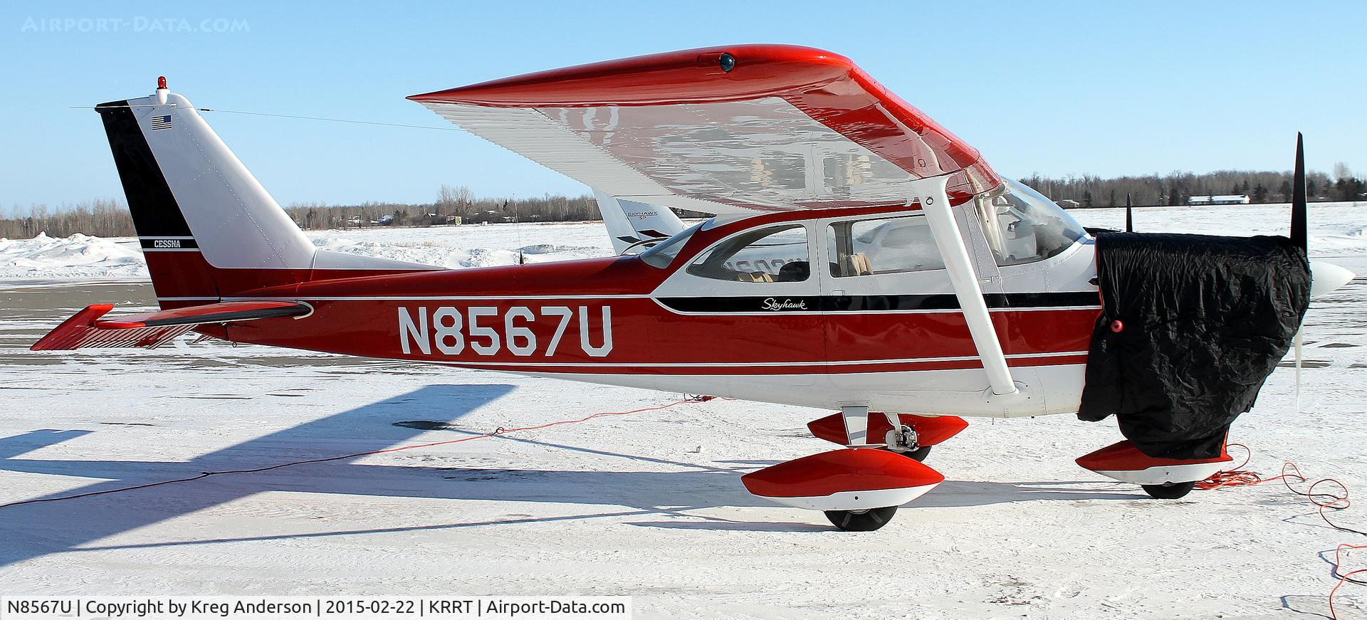 N8567U, 1964 Cessna 172F C/N 17252467, 37th Annual Lions Ski Plane Fly-in and Breakfast