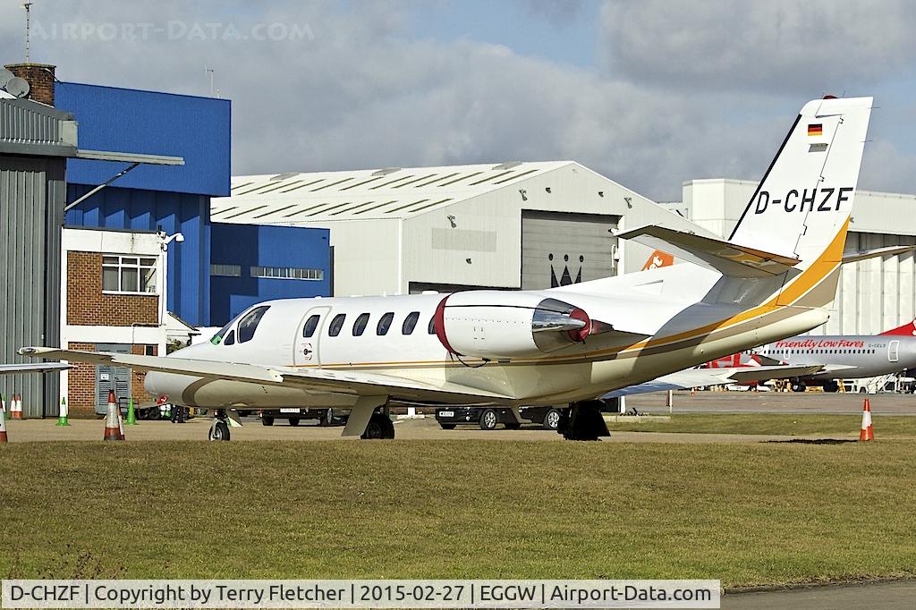 D-CHZF, 1999 Cessna 550 Citation Bravo C/N 550-0866, 1999 Cessna 550B Citation Bravo, c/n: 550-0866 at Luton