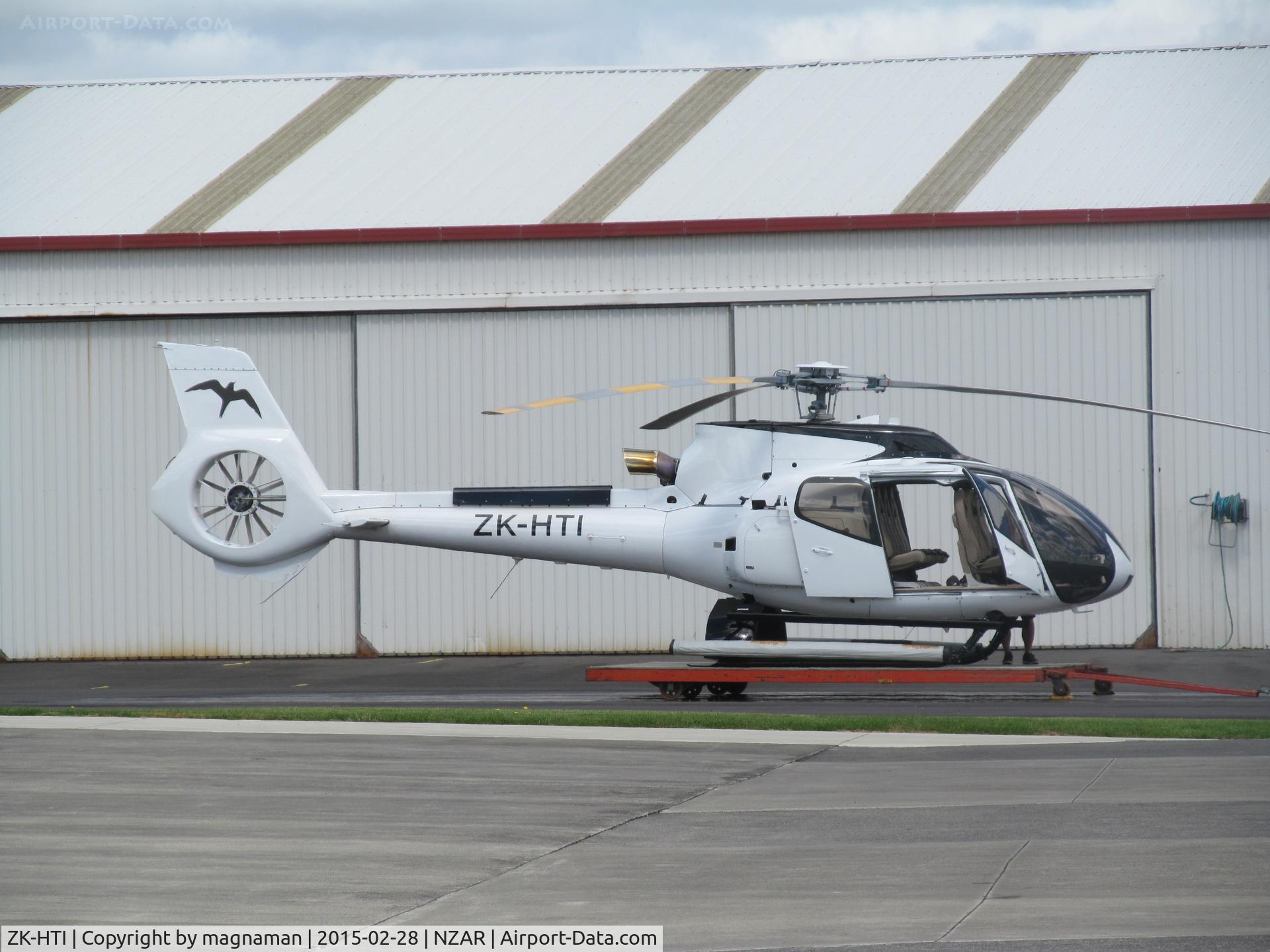 ZK-HTI, Eurocopter EC-130T-2 C/N 7696, not a hughes but an EC130T2 c/n 7696