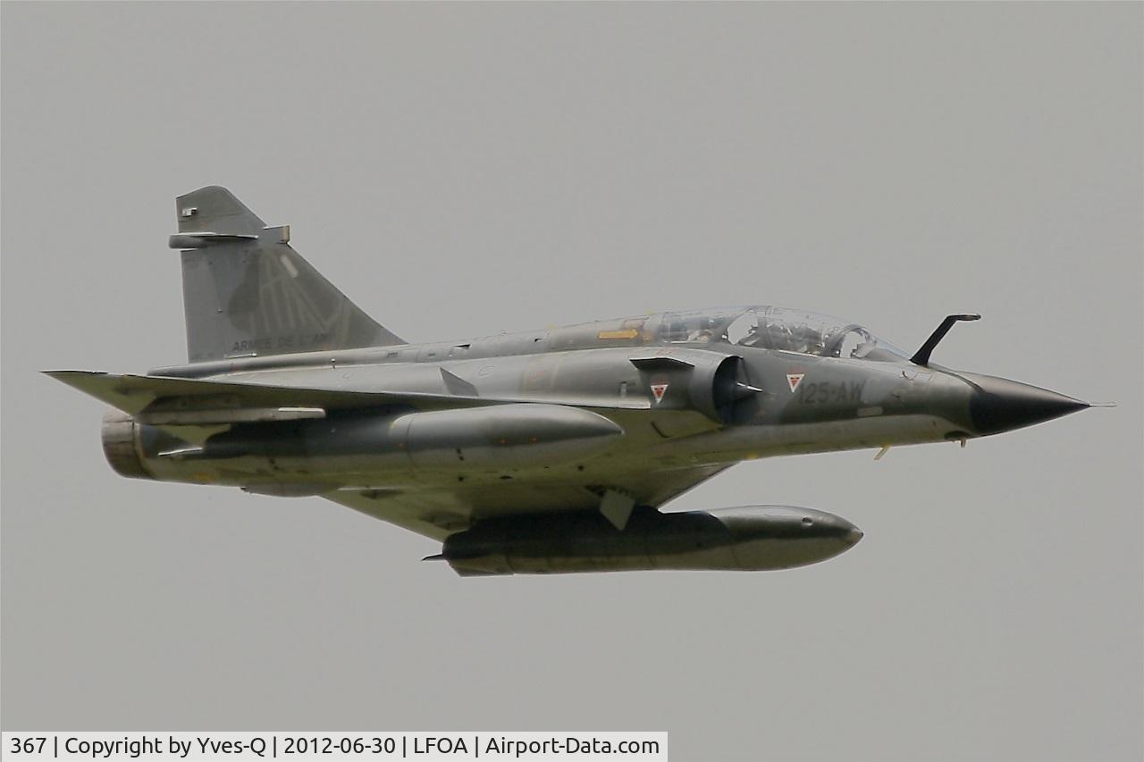 367, Dassault Mirage 2000N C/N 362, French Air Force Dassault Mirage 2000N (125-AW), Ramex Delta display, Avord Air Base 702 (LFOA) open day 2012