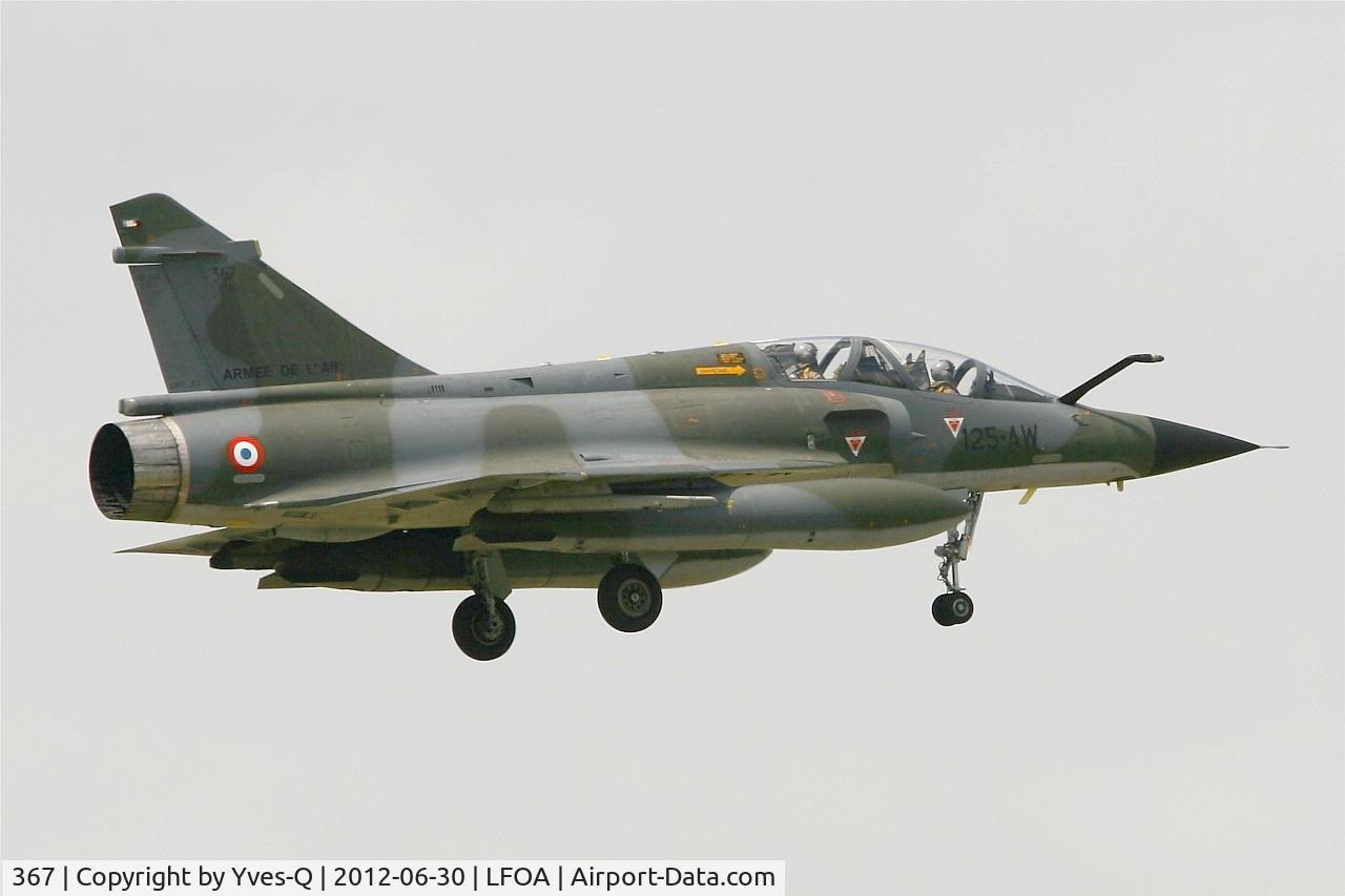 367, Dassault Mirage 2000N C/N 362, French Air Force Dassault Mirage 2000N (125-AW), Avord Air Base 702 (LFOA) open day 2012