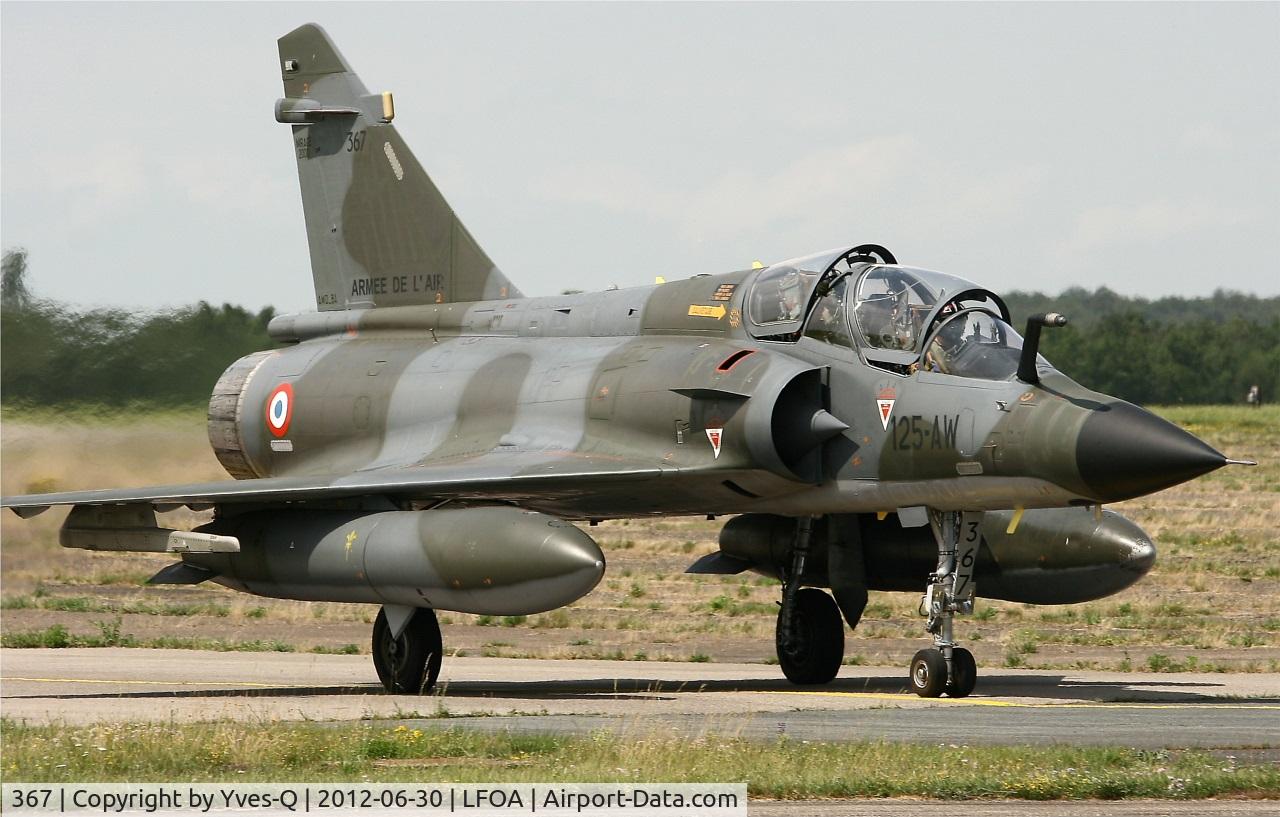 367, Dassault Mirage 2000N C/N 362, French Air Force Dassault Mirage 2000N (125-AW), Avord Air Base 702 (LFOA) open day 2012
