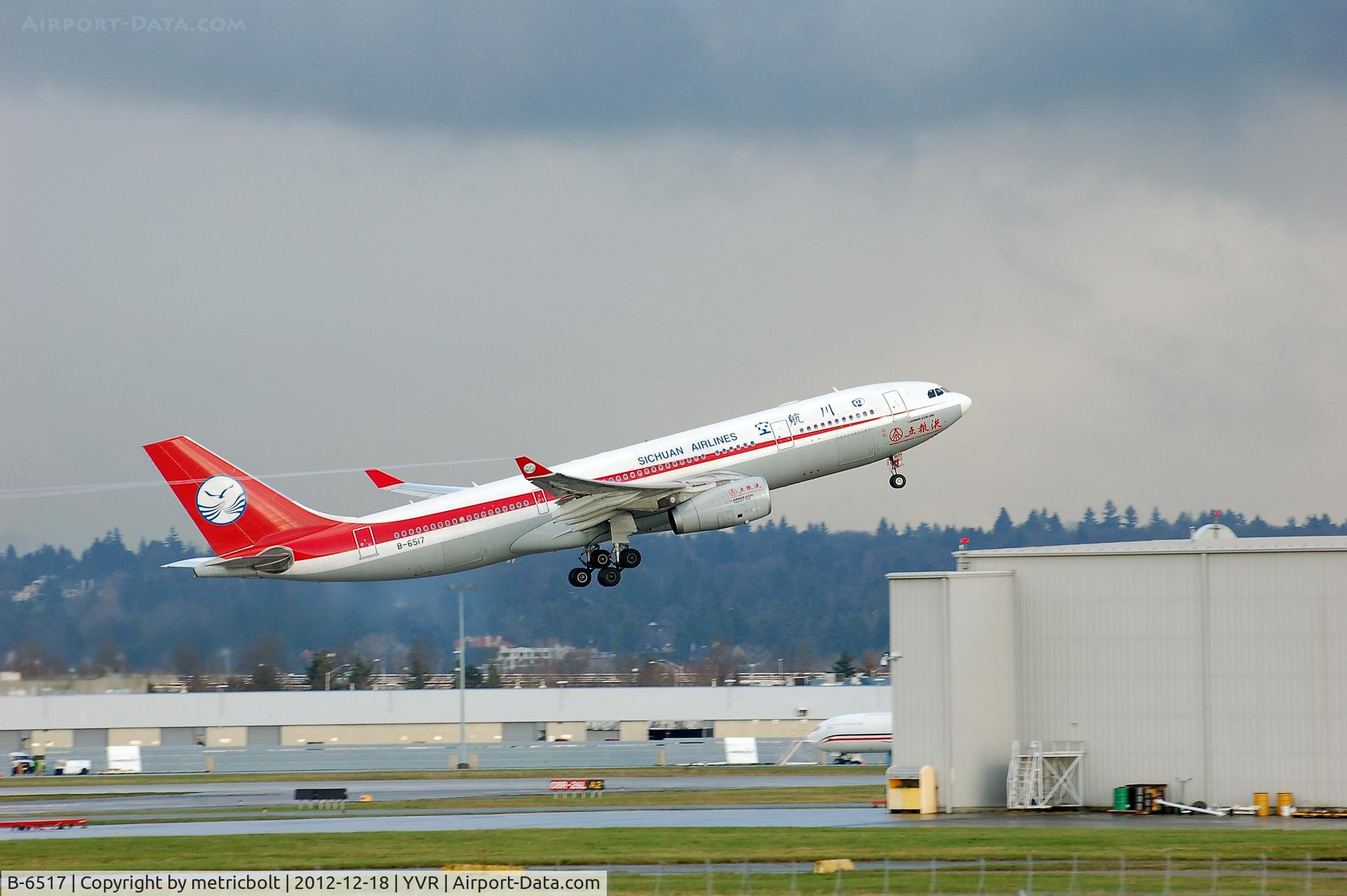 B-6517, 2010 Airbus A330-243 C/N 1138, Departure to Chengdu