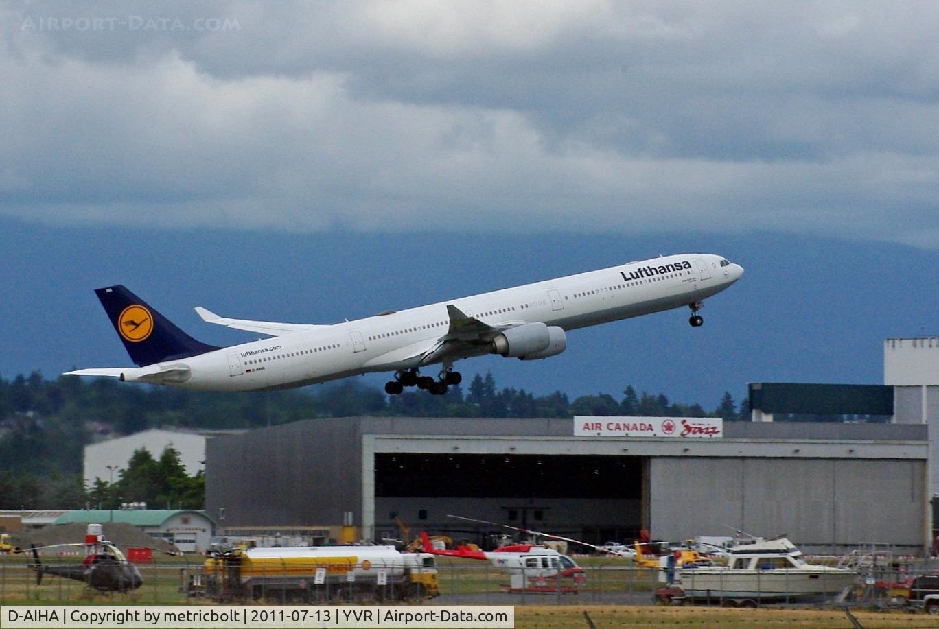 D-AIHA, 2003 Airbus A340-642 C/N 482, To Frankfurt