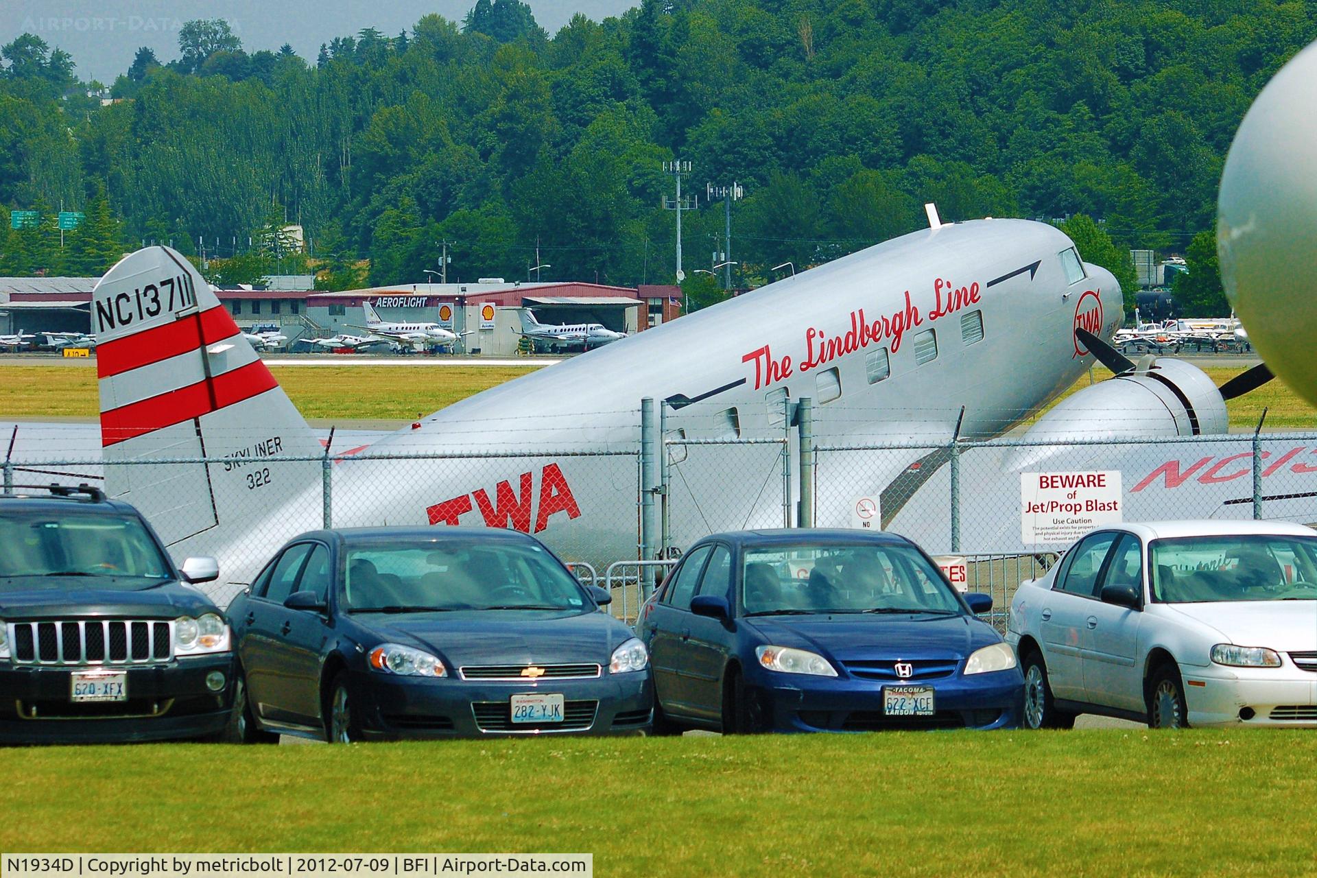 N1934D, 1935 Douglas DC-2-118B C/N 1368, TWA DC-2