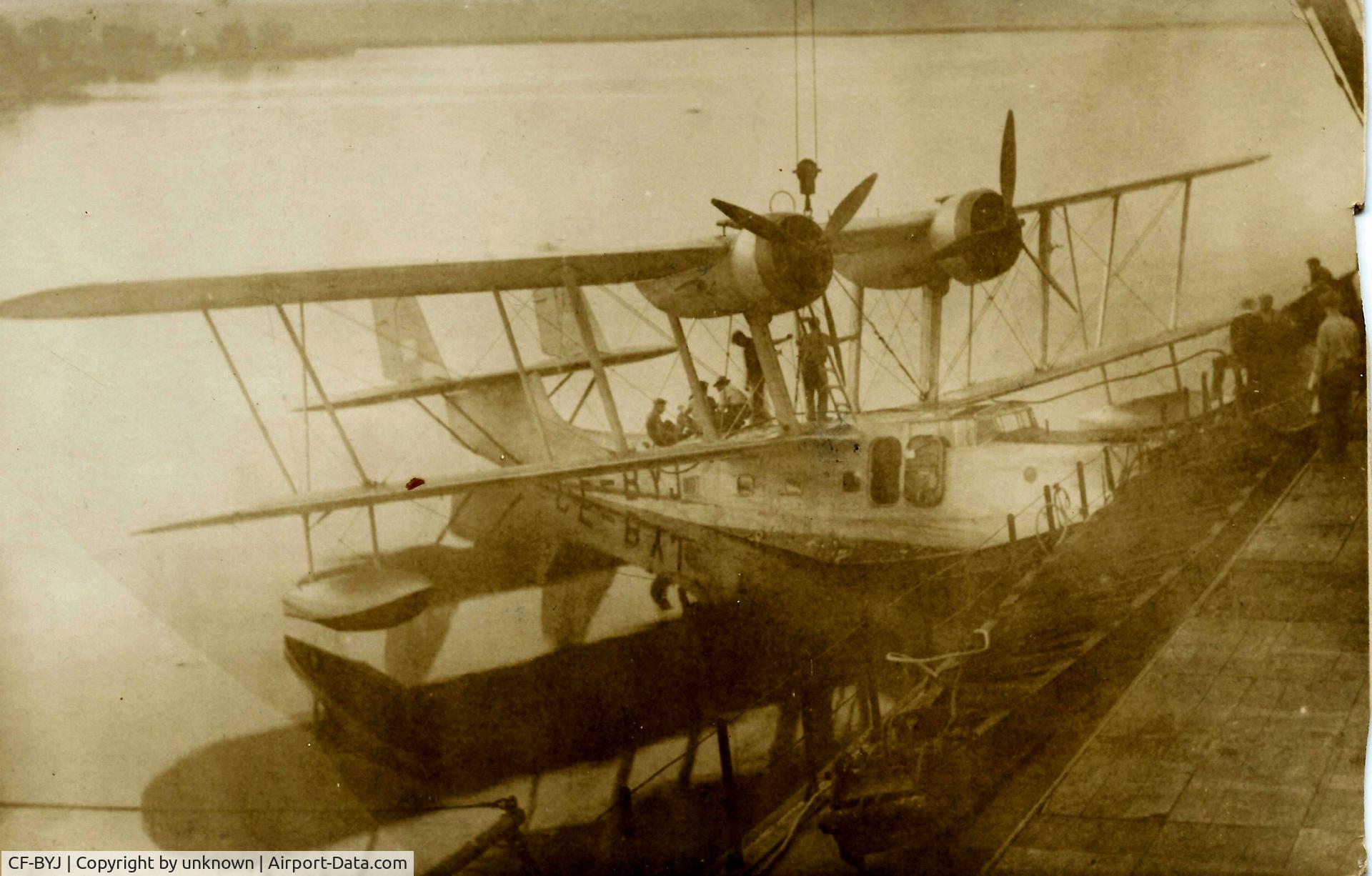 CF-BYJ, 1939 Supermarine Stranraer C/N CV 205, In old family photos