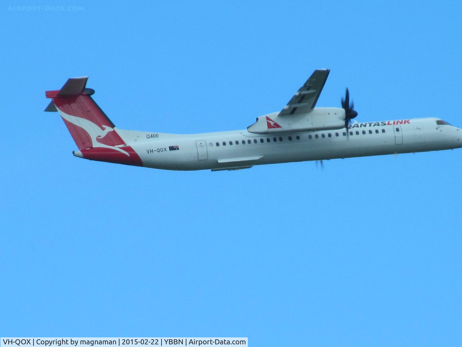 VH-QOX, 2009 De Havilland Canada DHC-8-402Q Dash 8 C/N 4287, nearly made it!!!