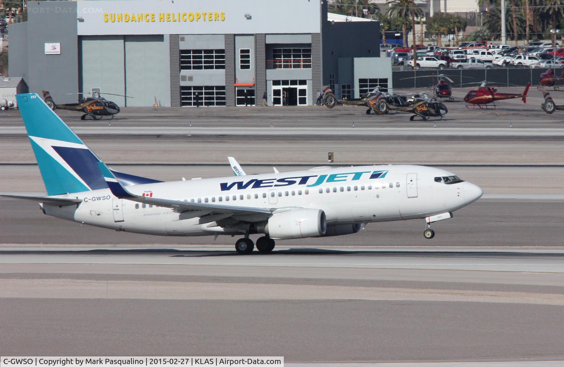 C-GWSO, 2009 Boeing 737-7CT C/N 37090, Boeing 737-700