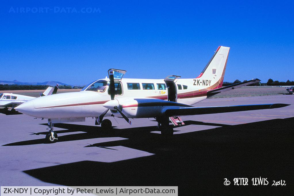 ZK-NDY, 1980 Cessna 404 Titan C/N 404-0693, Ashburton Air Services Ltd., Ashburton