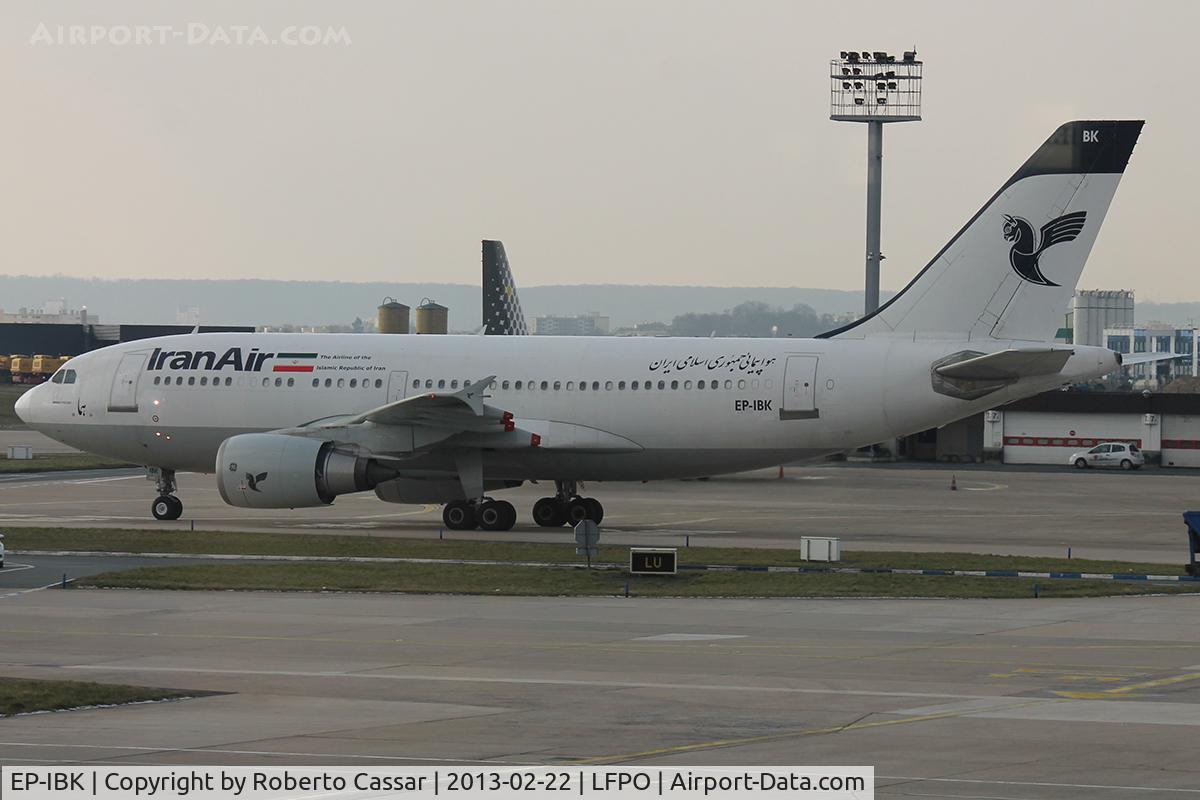 EP-IBK, 1993 Airbus A310-304 C/N 671, Paris - Orly