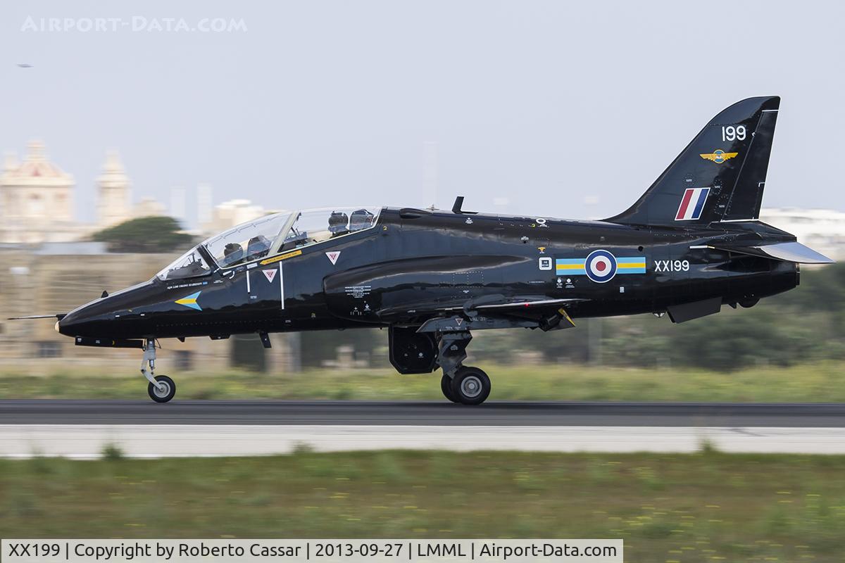 XX199, 1978 Hawker Siddeley Hawk T.1A C/N 046/312046, Landing 31