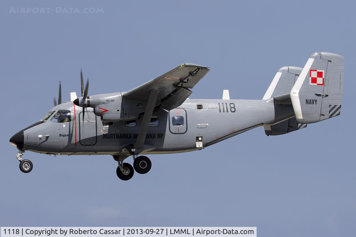 1118, PZL-Mielec M-28B1TD Bryza 1TD C/N AJG002-02, Landing 31