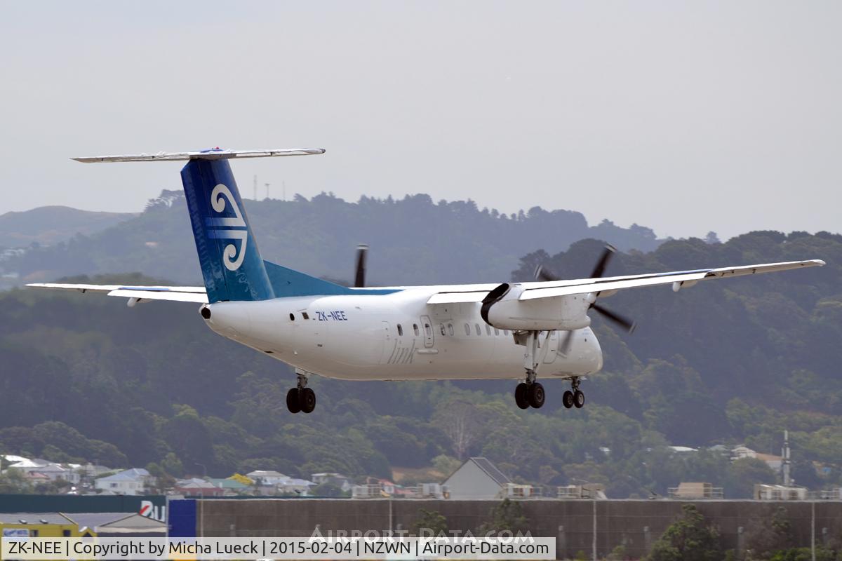 ZK-NEE, 2005 De Havilland Canada DHC-8-311 Dash 8 C/N 618, At Wellington