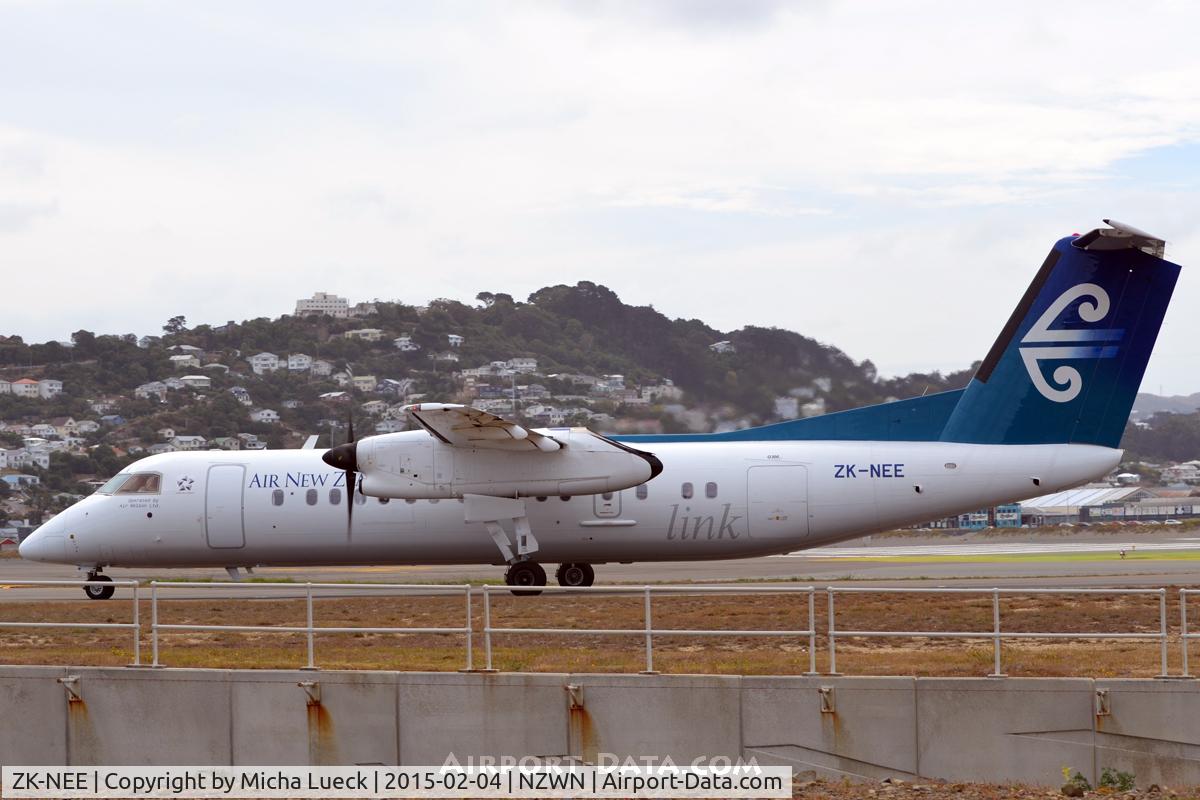 ZK-NEE, 2005 De Havilland Canada DHC-8-311 Dash 8 C/N 618, At Wellington