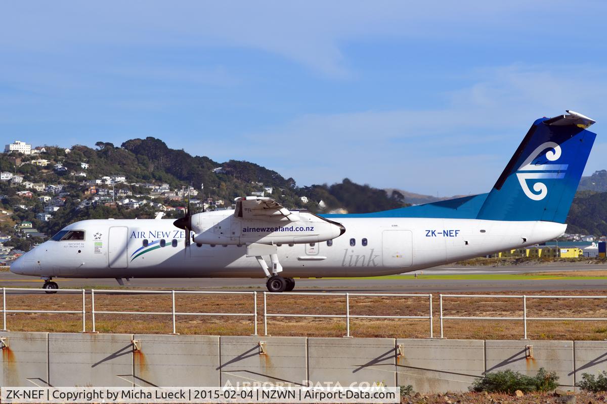 ZK-NEF, 2005 De Havilland Canada DHC-8-311 Dash 8 C/N 620, At Wellington
