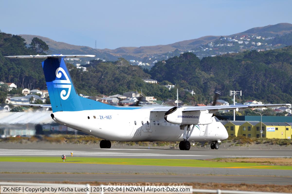 ZK-NEF, 2005 De Havilland Canada DHC-8-311 Dash 8 C/N 620, At Wellington