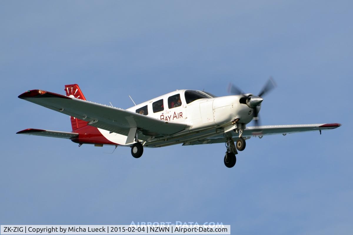 ZK-ZIG, 1980 Piper PA-32R-301 C/N 32R-8013045, At Wellington