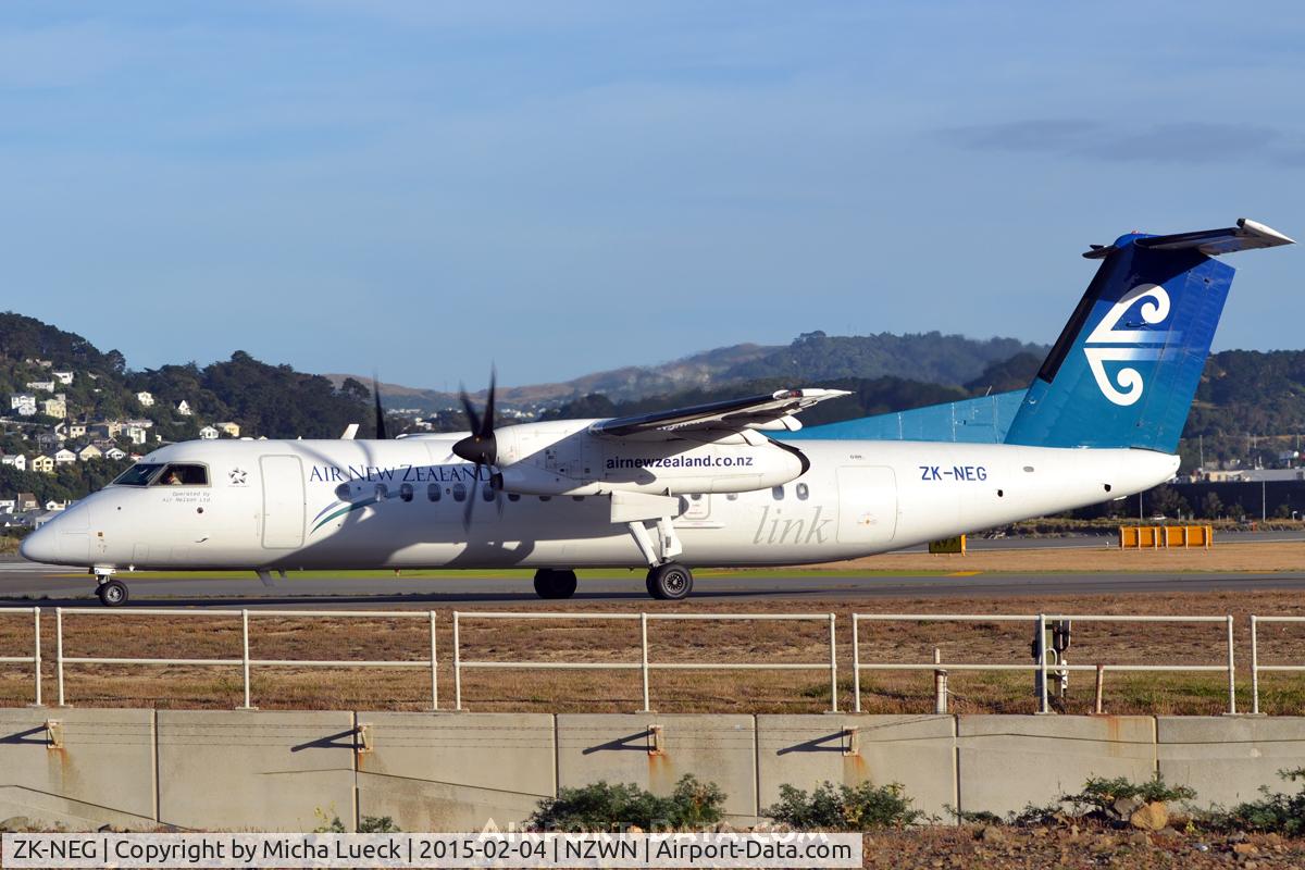 ZK-NEG, 2006 De Havilland Canada DHC-8-311 Dash 8 C/N 621, At Wellington