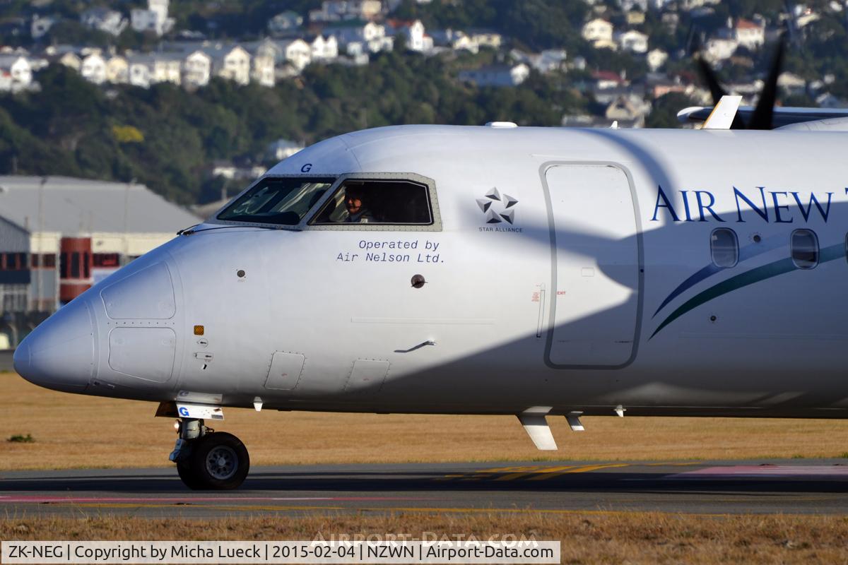 ZK-NEG, 2006 De Havilland Canada DHC-8-311 Dash 8 C/N 621, At Wellington