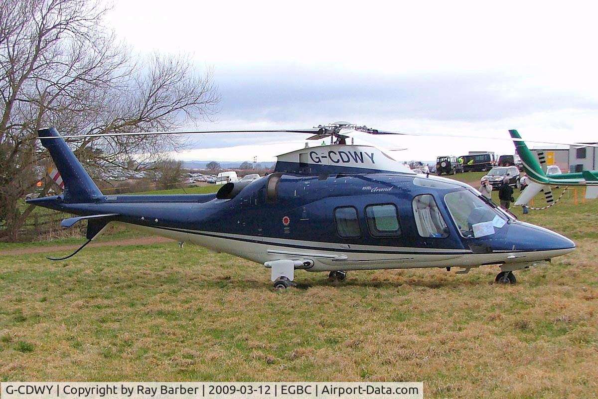 G-CDWY, 2006 Agusta A-109S Grand C/N 22011, Agusta A.109S Grand [22011] Cheltenham~G 12/03/2009