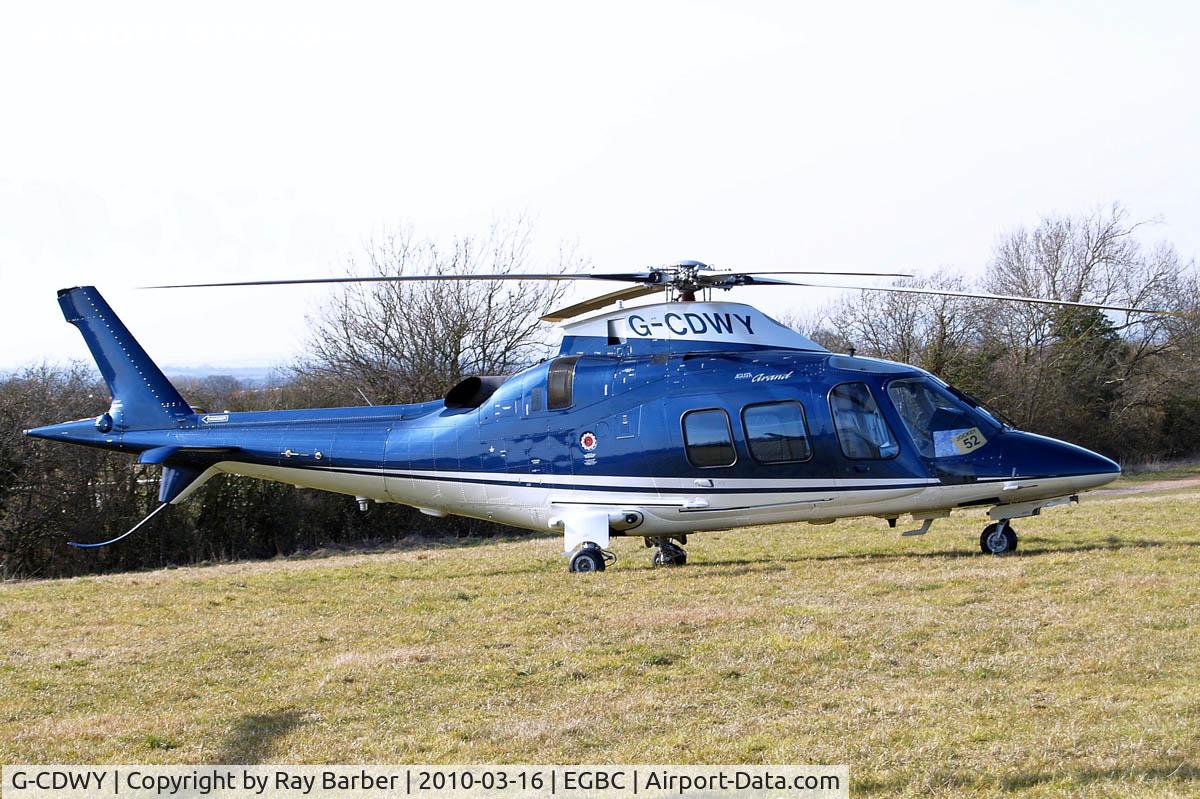 G-CDWY, 2006 Agusta A-109S Grand C/N 22011, Agusta A.109S Grand [22011] Cheltenham~G 16/03/2010