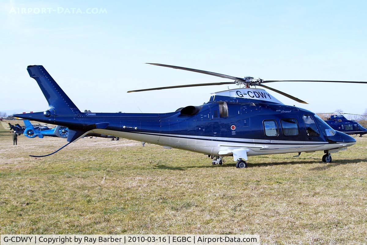 G-CDWY, 2006 Agusta A-109S Grand C/N 22011, Agusta A.109S Grand [22011] Cheltenham~G 16/03/2010