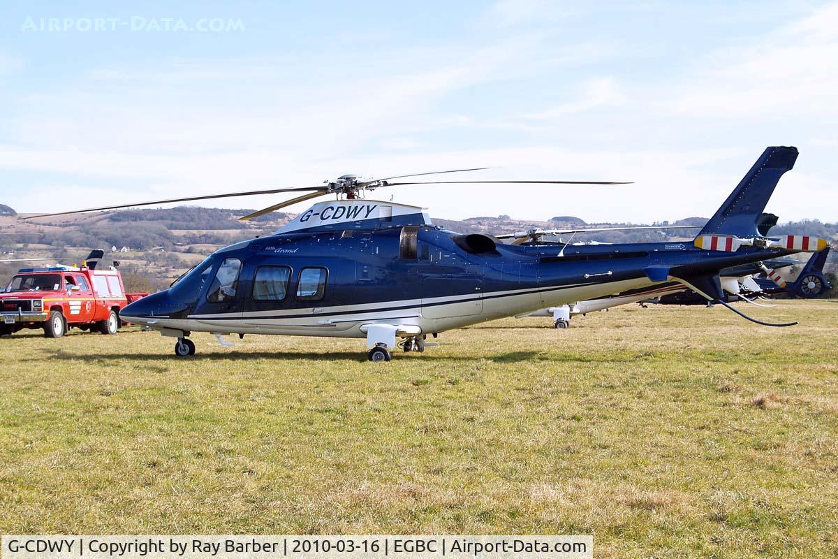 G-CDWY, 2006 Agusta A-109S Grand C/N 22011, Agusta A.109S Grand [22011] Cheltenham~G 16/03/2010