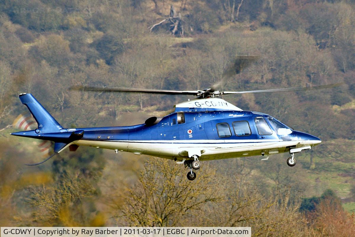 G-CDWY, 2006 Agusta A-109S Grand C/N 22011, Agusta A.109S Grand [22011] Cheltenham~G 17/03/2010