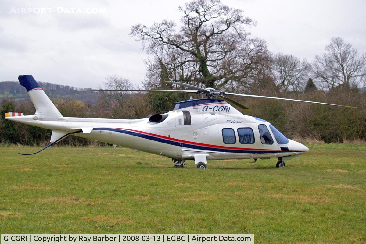 G-CGRI, 2005 Agusta A-109S Grand C/N 22003, Agusta A.109S Grand [22003] Cheltenham~G 13/03/2008