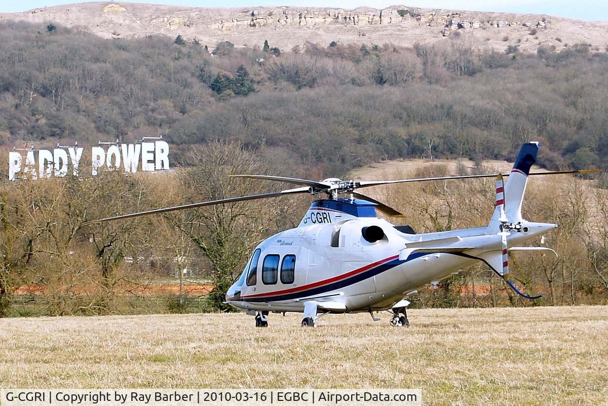 G-CGRI, 2005 Agusta A-109S Grand C/N 22003, Agusta A.109S Grand [22003] Cheltenham~G 16/03/2010
