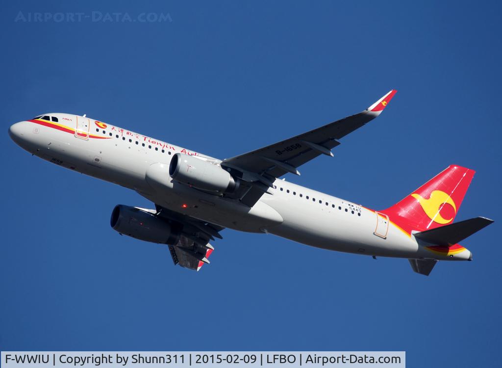 F-WWIU, 2015 Airbus A320-232 C/N 6449, C/n 6449 - To be B-1658
