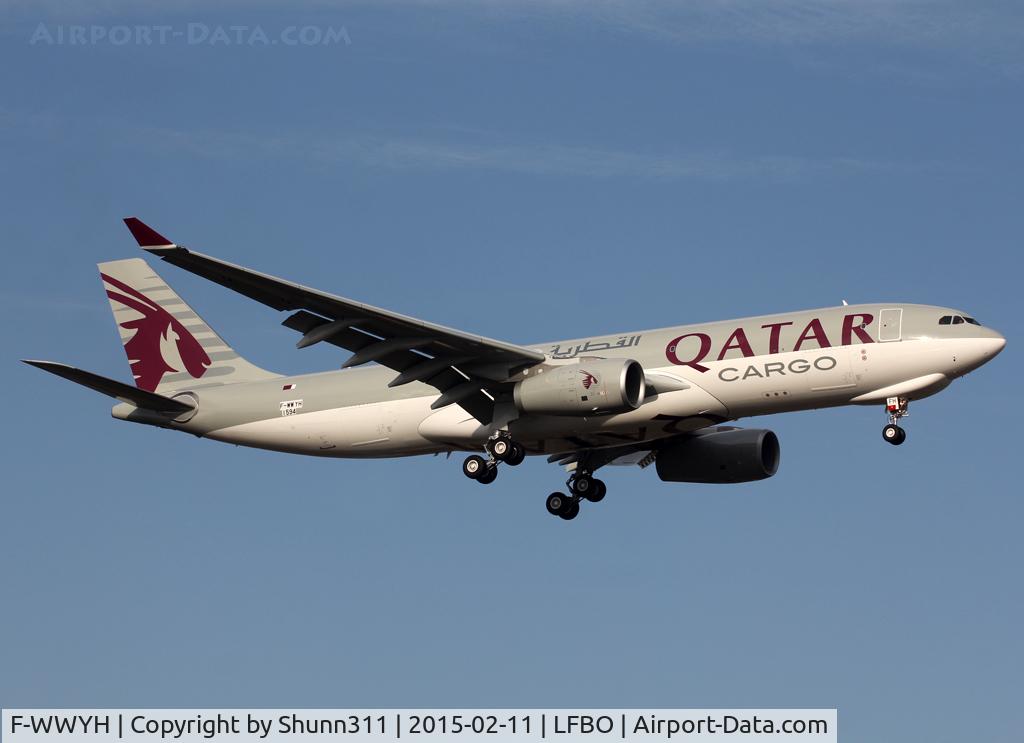F-WWYH, 2015 Airbus A330-243F C/N 1594, C/n 1594 - To be A7-AFH